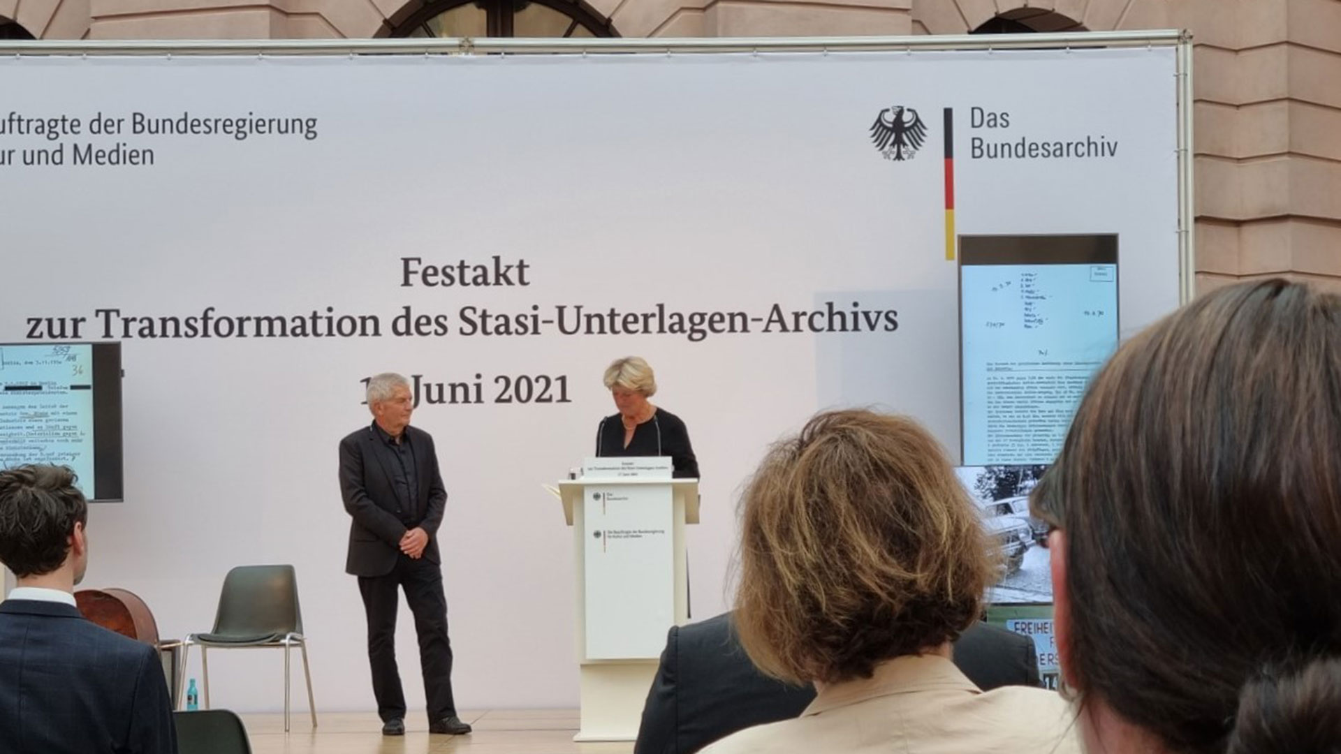 Transformation des Stasi-Unterlagen-Archivs - Festakt zur Transformation des Stasiunterlagen Archivs am 17. Juni 2021 in Berlin