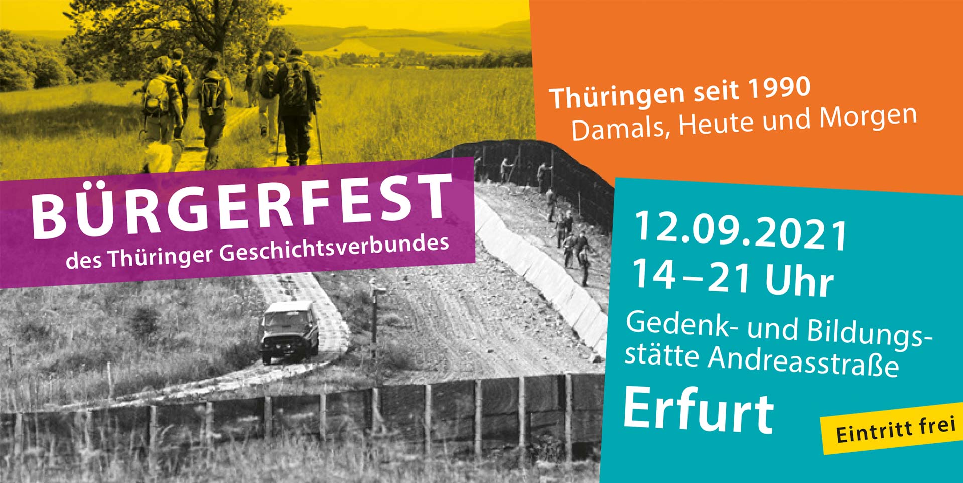 Bürgerfest 2021 - Buergerfest 2021 Förderverein Gedenkstätte Andreasstraße